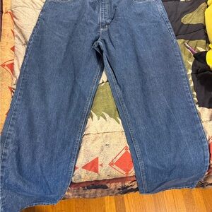 FR Carhartt Men's Relaxed Fit Blue Jeans